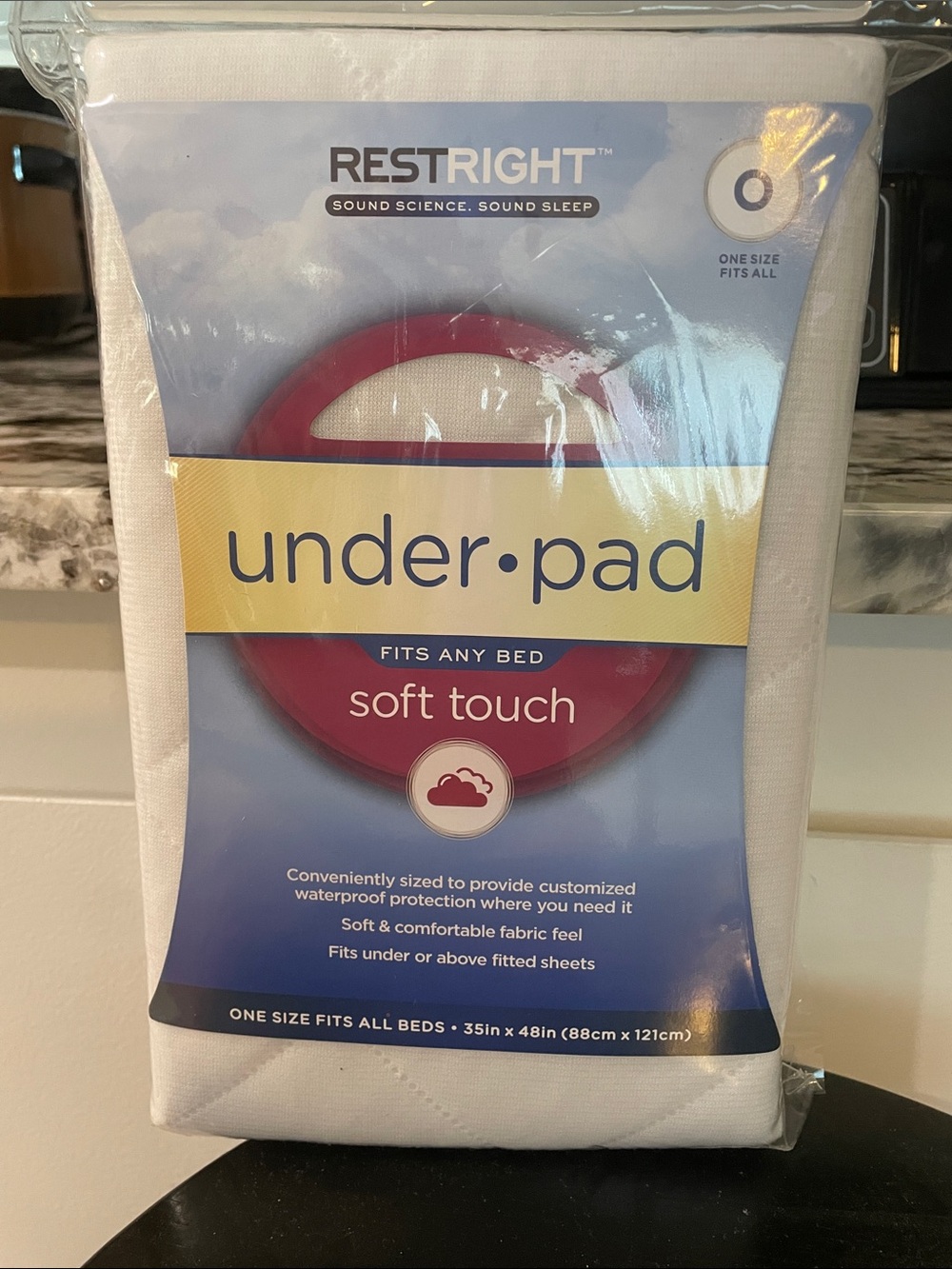 Soft Touch Under-Pad Mattress Protector - White